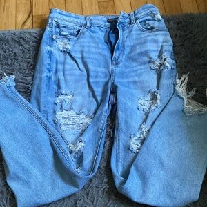 American Eagle mom jeans